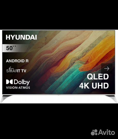 Телевизор Hyundai H-LED50QBU7500, qled