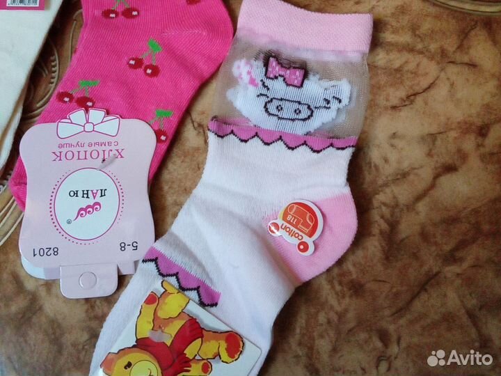 Носки детские для девочки (цена за все)