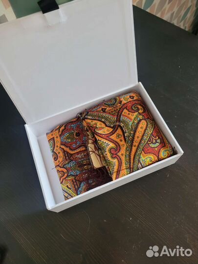 Павловопосадский платок шерсть новый