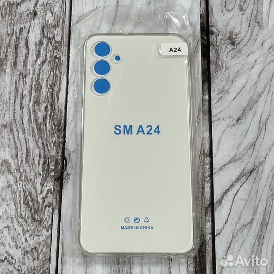Чехол пpoзрaчный для Sаmsung Gаlахy A24