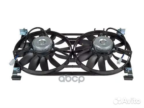 Вентилятор охлаждения с кожухом (2 вент.) ваз