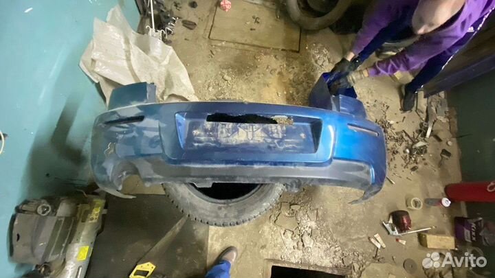 Задний бампер mazda 3бк