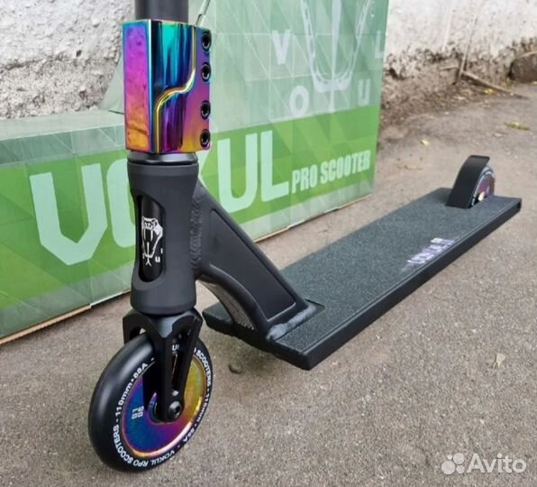 Трюковой самокат Вокул Нео Хром