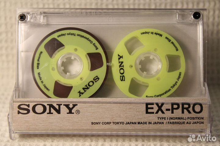Аудио-кассета Sony EX-Pro C60 (c катушками)