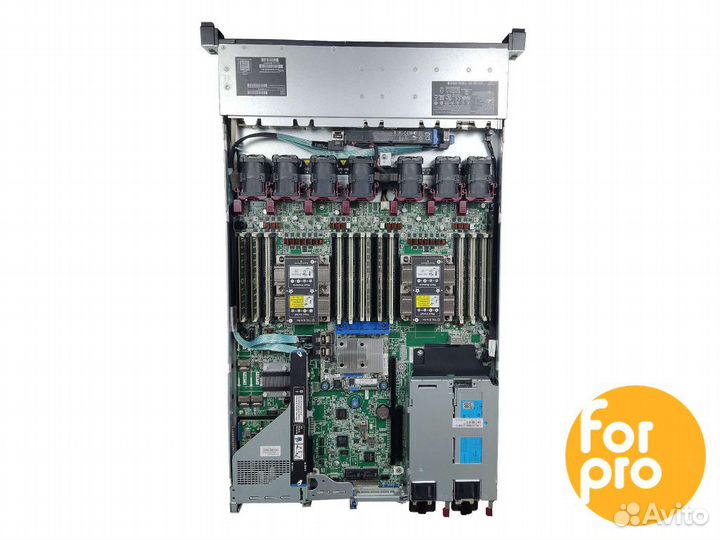 Сервер HP DL360 Gen10 8SFF E208 2x6140Gold 48GB