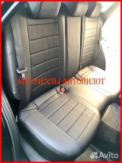 Чехлы Автопилот Mazda CX-5 2 из экокожи чёрные