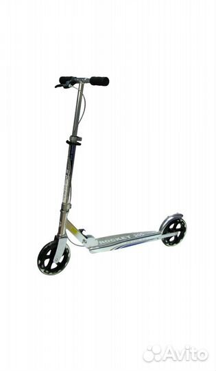 Самокат взрослый с ручным тормозом