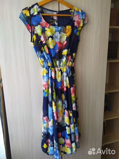 Платье шифон 44р