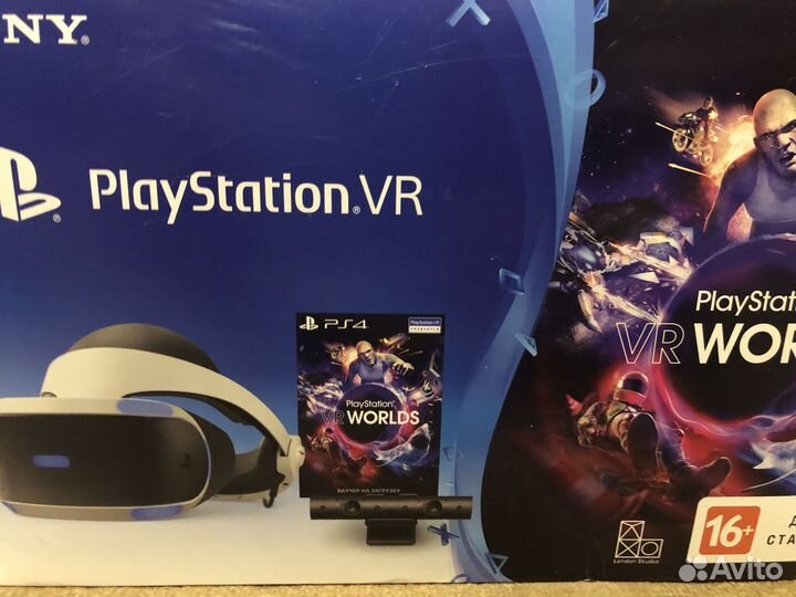 PlayStation VR rev 2 + PlayStation Move + Игра