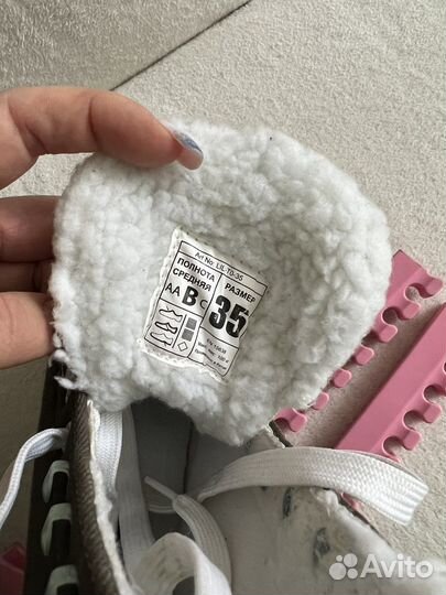 Коньки nordway lily для девочки 35 размер