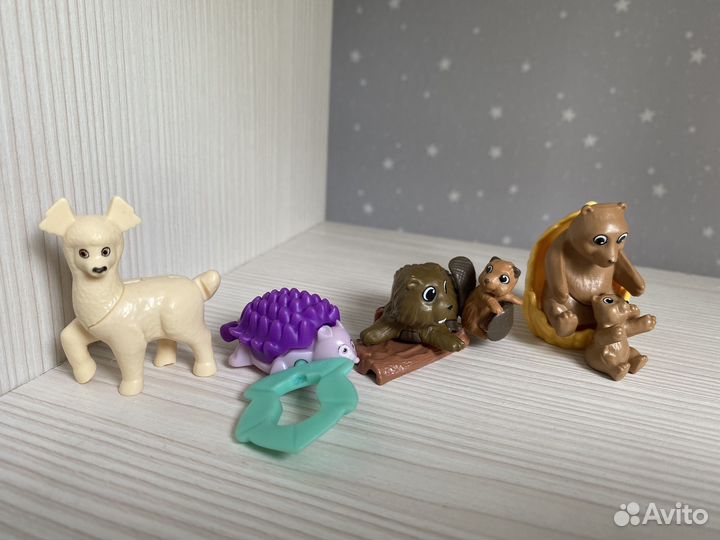 Игрушки из киндер сюрприза пакетом