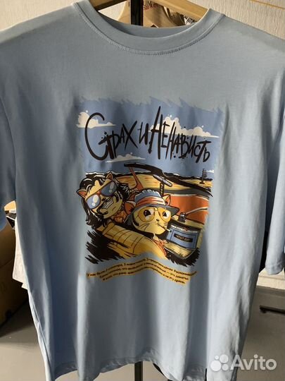 DTF печать на футболках