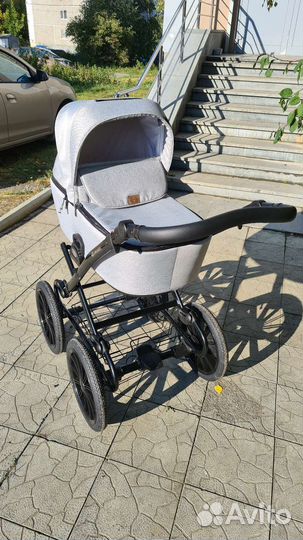 Коляска adamex reggio retro 3 в 1