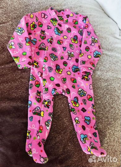 Вещи пакетом на девочку ростом 74 см