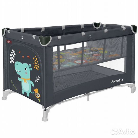 Манеж детский carrello Piccolo Plus Magnet Grey