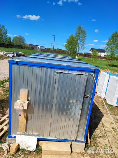 Бытовка металлическая