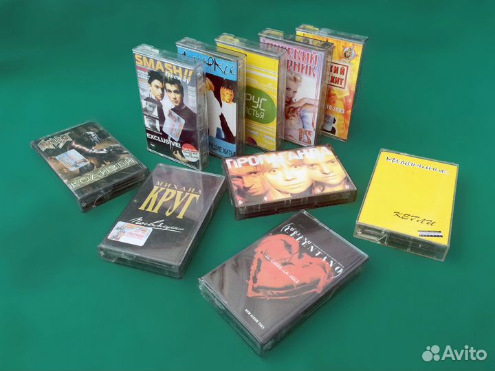 Аудиокассета с записью кассета с магнитной лентой