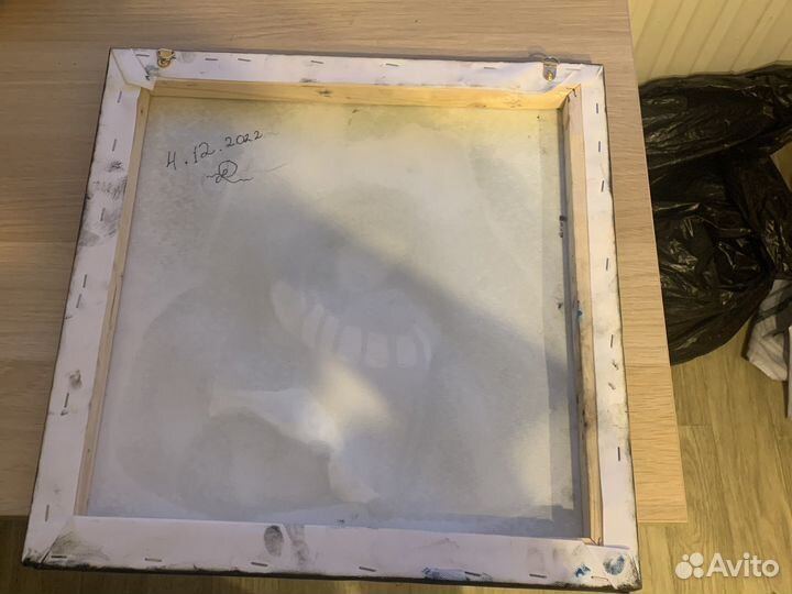 Картина акрилом на холсте