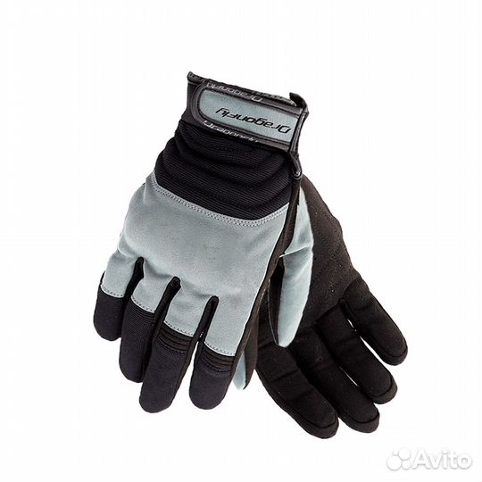 Dragonfly Мотоперчатки quad Black-Dark XS