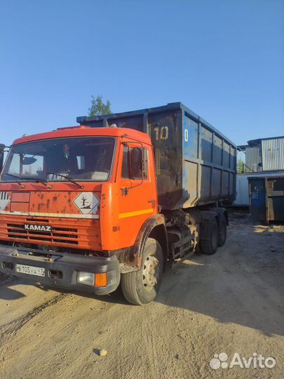 Вывоз мусора камаз