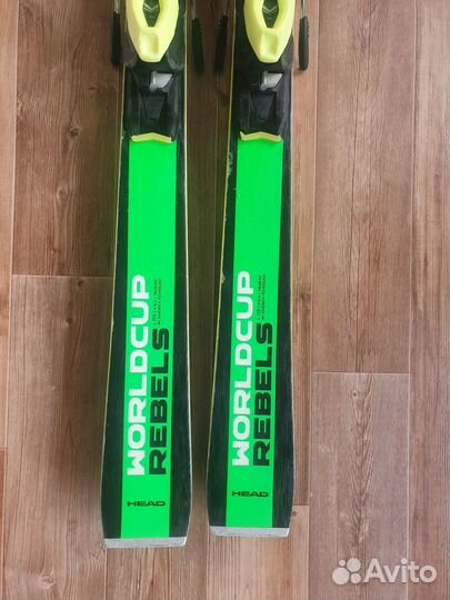 Горные лыжи head rebels worldcup L175 R15,3