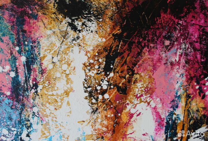 Картина акрилом на холсте