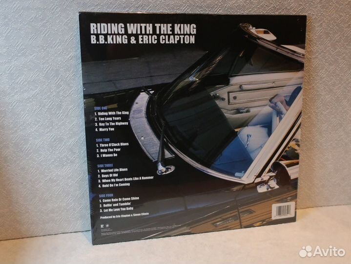 Пластинка Eric Clapton Riding With The King