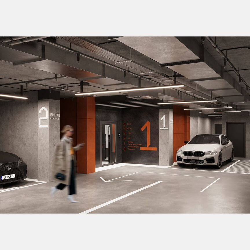 2-к. квартира, 64,1 м², 5/9 эт.