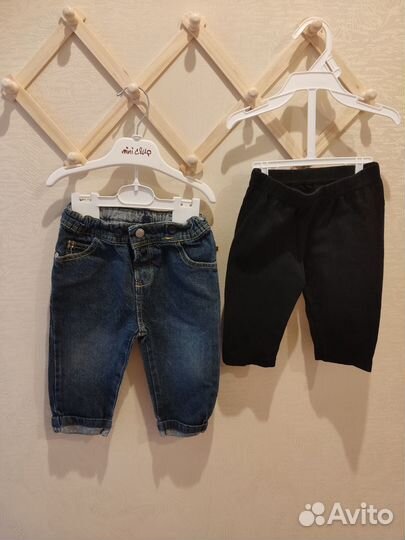 Пакет фирменной одежды для девочки 74-80