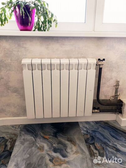 Замена батарей и Радиаторов отопления