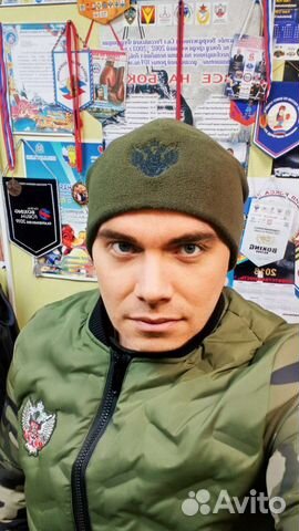 Шапка с эмблемой федерации бокса