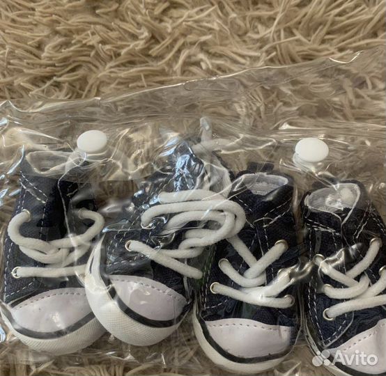 Ботиночки кеды для собаки