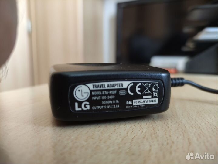 Адаптер для LG, модель sta-p52if, 5,1V 0,7A