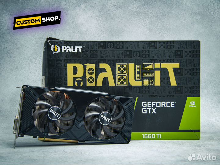 Palit GTX 1660 Ti Dual 6Gb