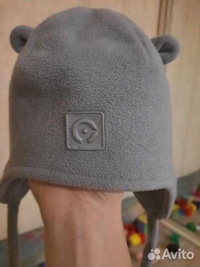 Шапка зимняя для мальчика 42/44 Crockid