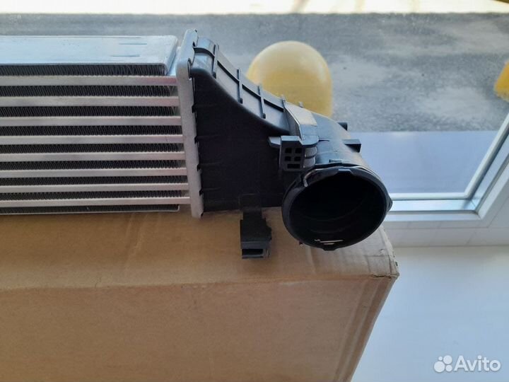 Новый интеркулер Мерседес W203