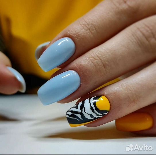 Наращивание ногтей,гель-лак