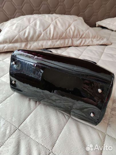 Сумка женская натуральная кожа черная