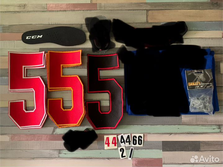 Хоккейные запчасти, футболки