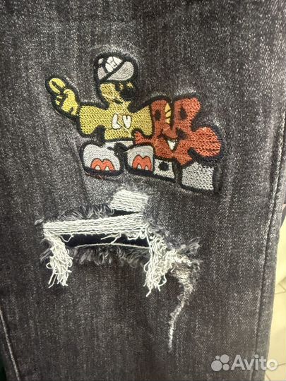 Крутые джинсы хлопок стрейч