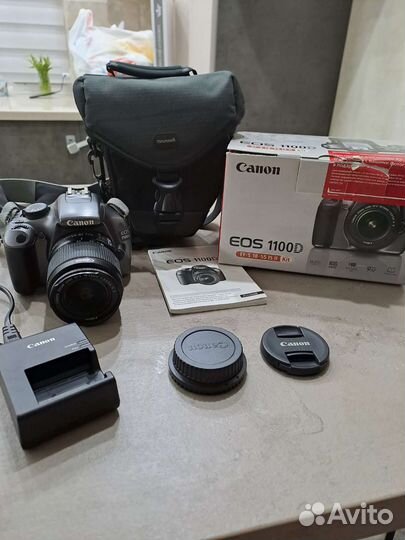 Зеркальный фотоаппарат canon eos 1100d