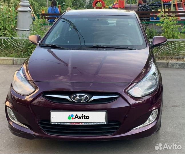 Hyundai Solaris 1.6 AT, 2011, 190 000 км