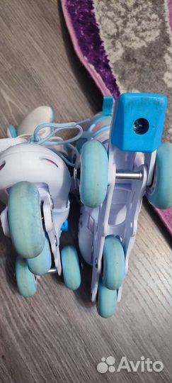 Роликовые коньки детские раздвижные