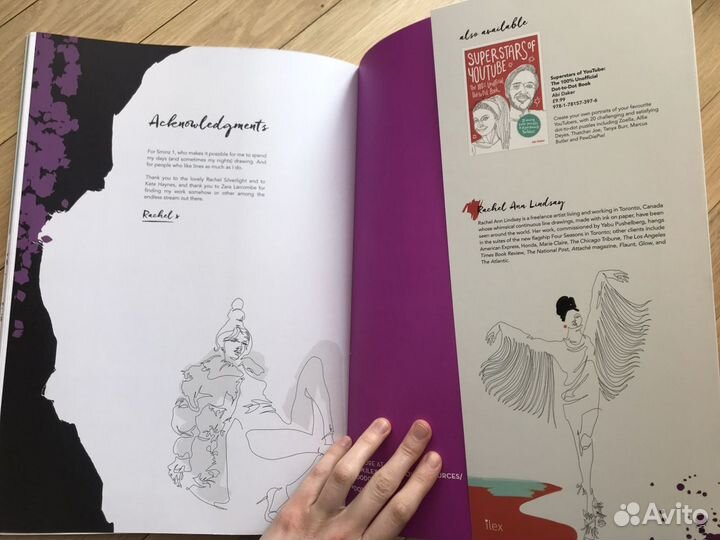 1000 dot to dot пазл-обводилка Fashion (новая)