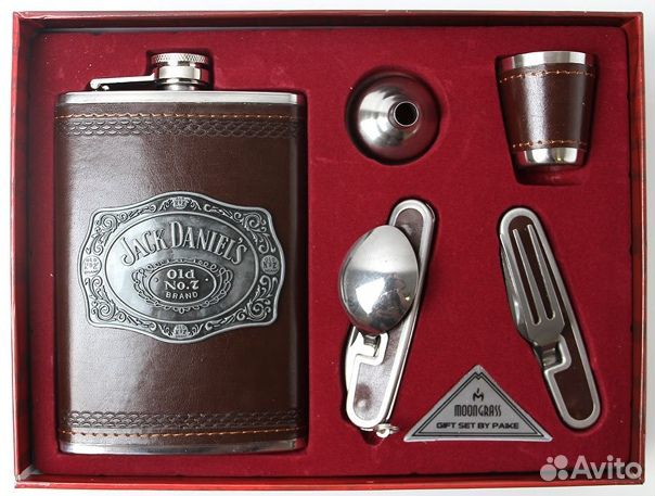 Подарочный набор для коньяка Джек Дэниэлс