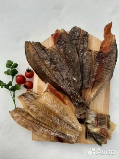 Вяленая очищенная камбала ерш