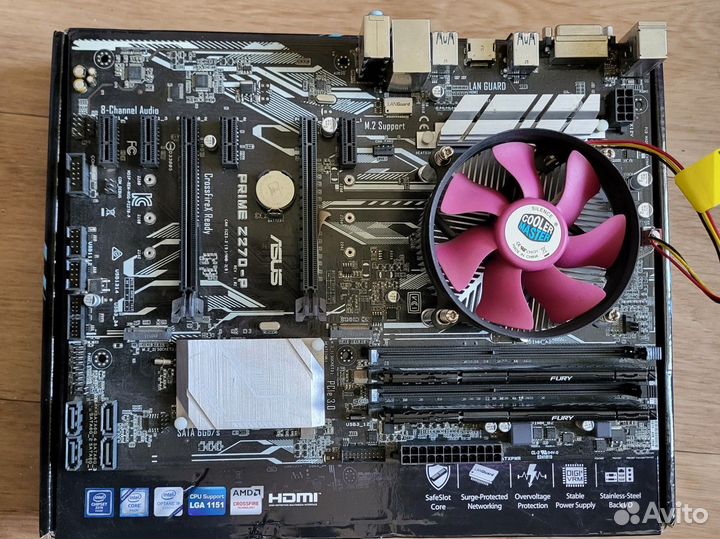 Материнская плата с процессором z270 6700k