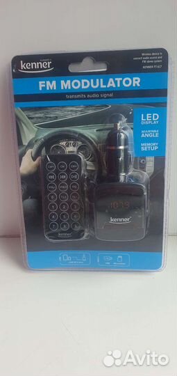 Fm модулятор с bluetooth