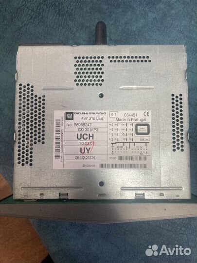 Магнитола opel астра