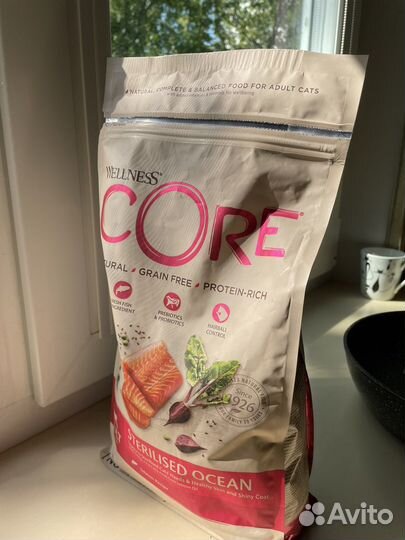 Корм для кошек wellness core sterilized
